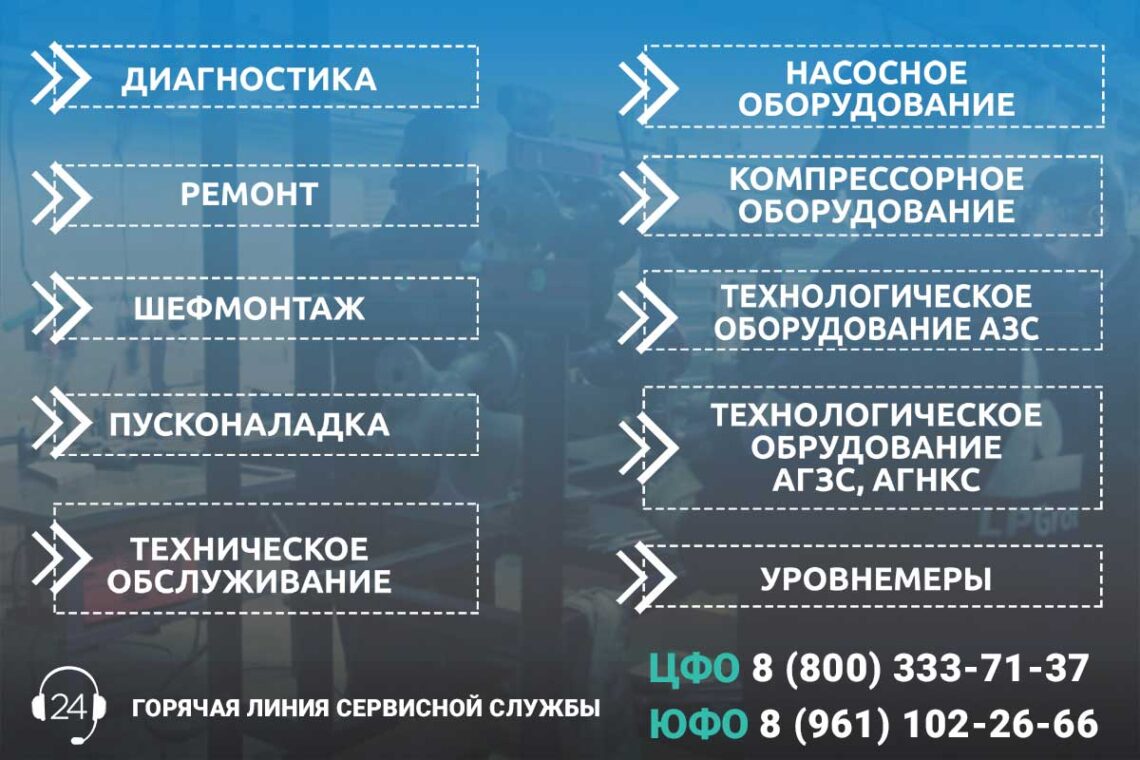 Сущность и значение сервисного обслуживания ТРК и оборудования АЗС
