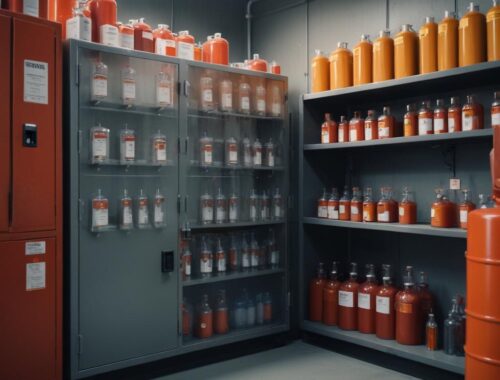 Шкафы для хранения легковоспламеняющихся жидкостей: требования к конструкции и правила эксплуатации