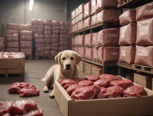 Мясо и субпродукты для собак с доставкой: характеристики и применение в РФ