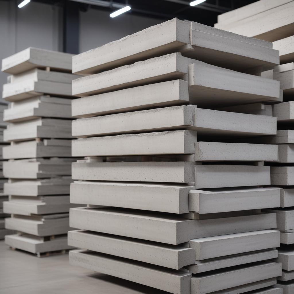 Каталог монолитных строительных изделий и материалов