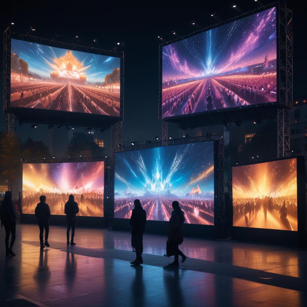 Аренда светодиодного экрана: характеристики, типы и варианты применения