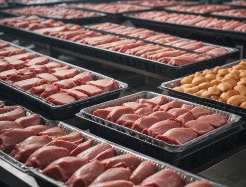 Гофролотки для мяса и птицы: виды и характеристики