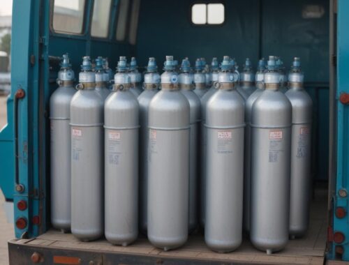 Кислород в баллонах объёмом 40 литров с доставкой по Казахстану