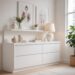 Белый комод от производителя: обзор моделей и характеристик