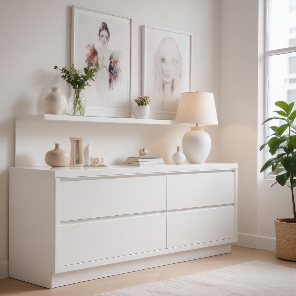Белый комод от производителя: обзор моделей и характеристик