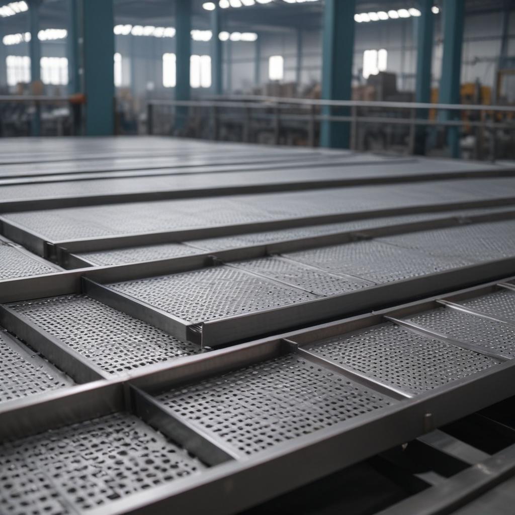 Перфорированные листы и решетчатые настилы из нержавеющей стали: характеристики и области применения