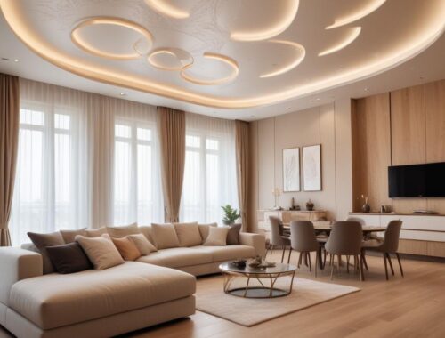 Натяжные потолки: виды, материалы и критерии выбора