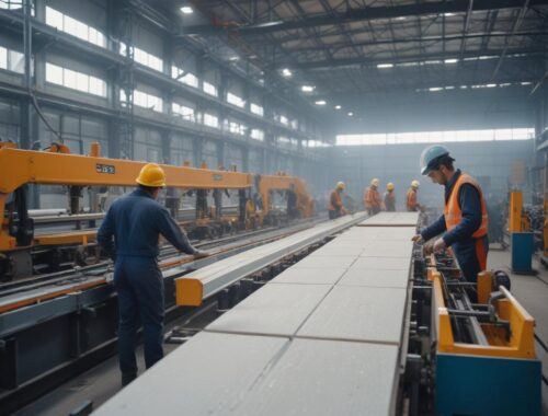 Изготовление сэндвич-панелей