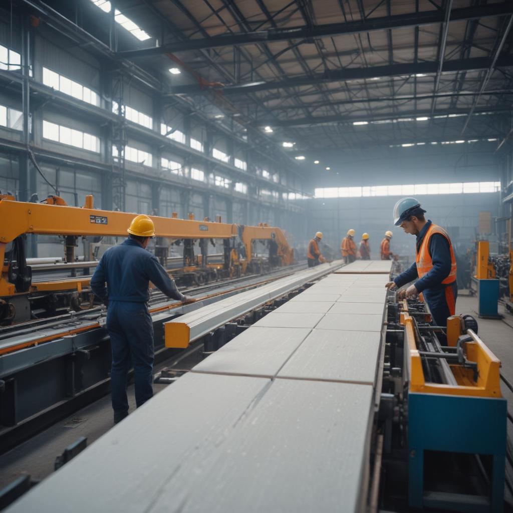 Изготовление сэндвич-панелей