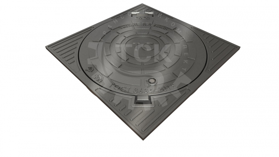 Чугунные квадратные люки: преимущества, классы нагрузки и сферы применения