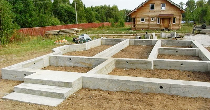 Ленточный фундамент