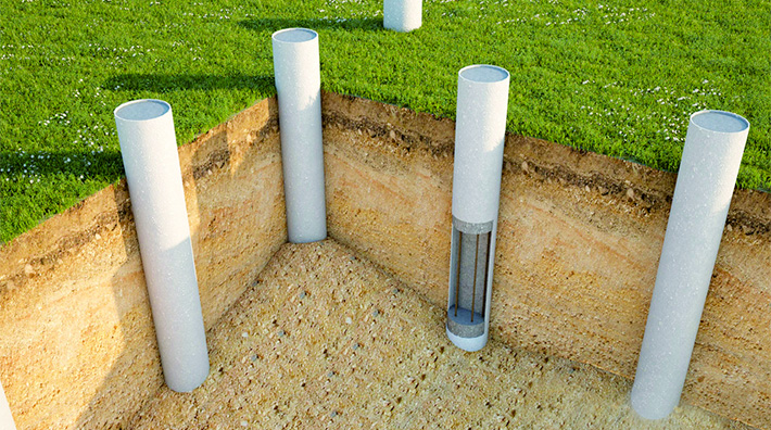 Свайный фундамент