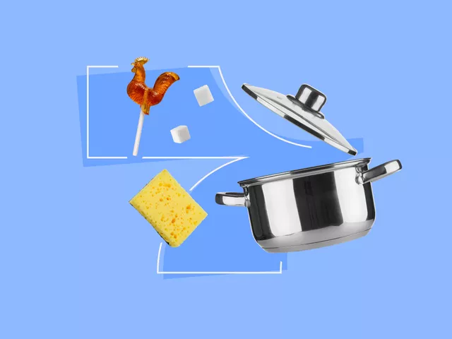 Как отмыть кастрюлю от карамели, сахара и изомальта / Простые способы от Food.ru