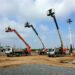 Обзор услуг аренды автовышек и диапазона высот от 14 до 45 метров